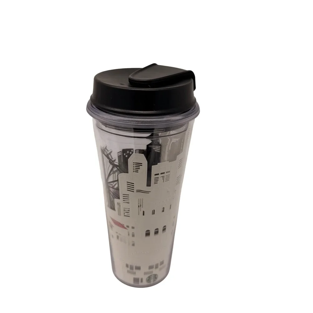 Starbucks Singapore Tumbler 2022‎ Pre-Owned 16oz Ferris Wheel City Design